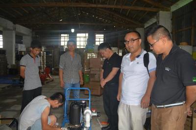 云南馬龍三福科技產(chǎn)業(yè)王暉總來訪鄉(xiāng)喜液體肥